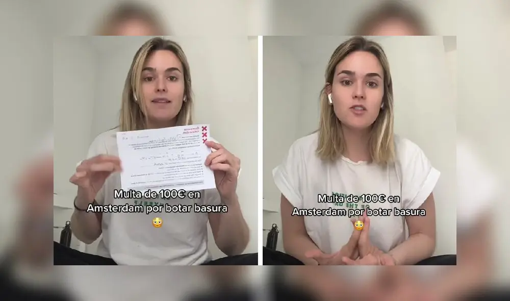 El clip obtuvo más de 320.000 visualizaciones en la red social. Foto: captura de TikTok