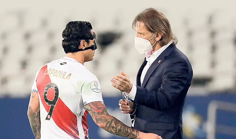 Gianluca Lapadula. El delantero ítalo-peruano es la principal ficha de ataque del equipo del "Tigre" Gareca. Foto: EFE