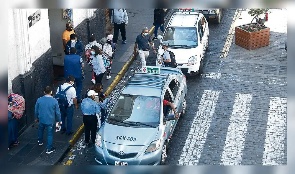 Más taxis en las calles. Municipio de Arequipa abrió el padrón para inscribir más taxistas.