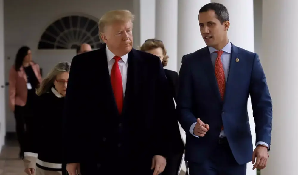Donald Trump y Juan Guaidó en la Casa Blanca. Foto: Leo Alvarez / Prensa Guaidó