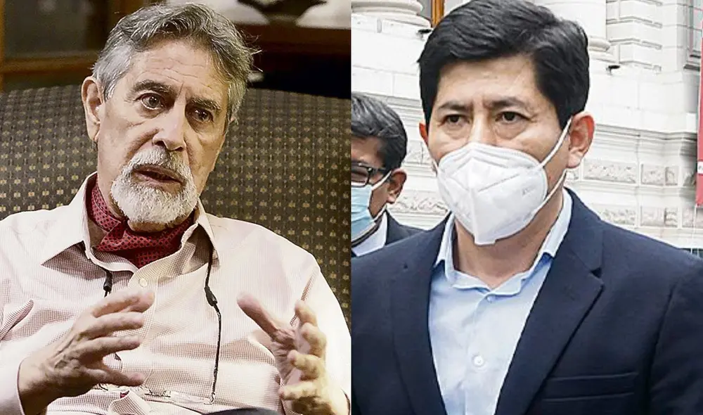 Francisco Sagasti también saludó a Mario Vargas Llosa por rectificarse y precisar que las elecciones fueron limpias. Foto: composición/La República