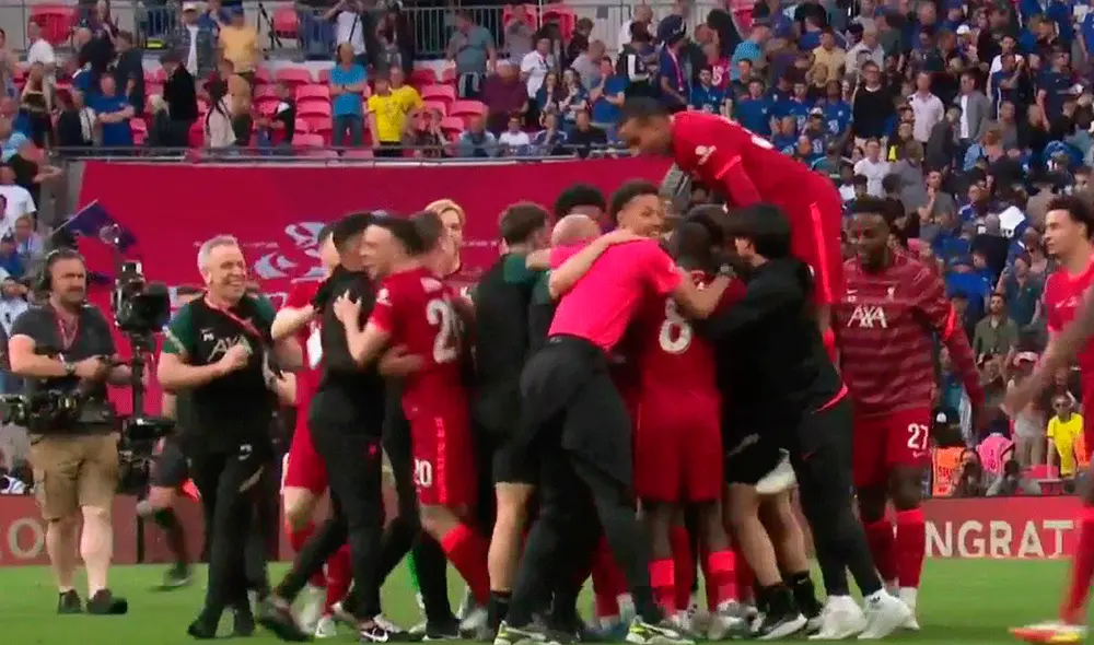 Liverpool FC logró la octava FA Cup de su historia. Foto: ESPN