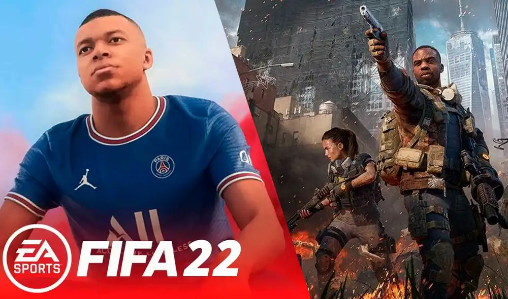 Desde FIFA 22 hasta The Division 2. Conoce hasta cuándo podrás disfrutar de estos geniales juegos en tu consola o PC. Foto: composición La República