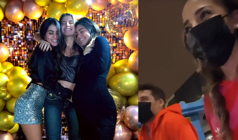 Flavia Laos asistió al cumpleaños de las hermanas de Patricio Parodi y Luciana Fuster no estuvo presente. Foto: Instagram.