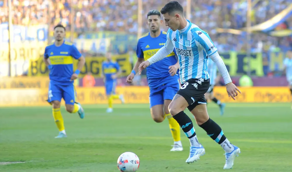Boca Juniors y Racing Club igualan sin goles en el primer tiempo de la semifinal de la Copa de la Liga Profesional. Foto: @LigaAFA Boca Juniors y Racing Club igualan sin goles en el primer tiempo de la semifinal de la Copa de la Liga Profesional. Foto: @LigaAFA