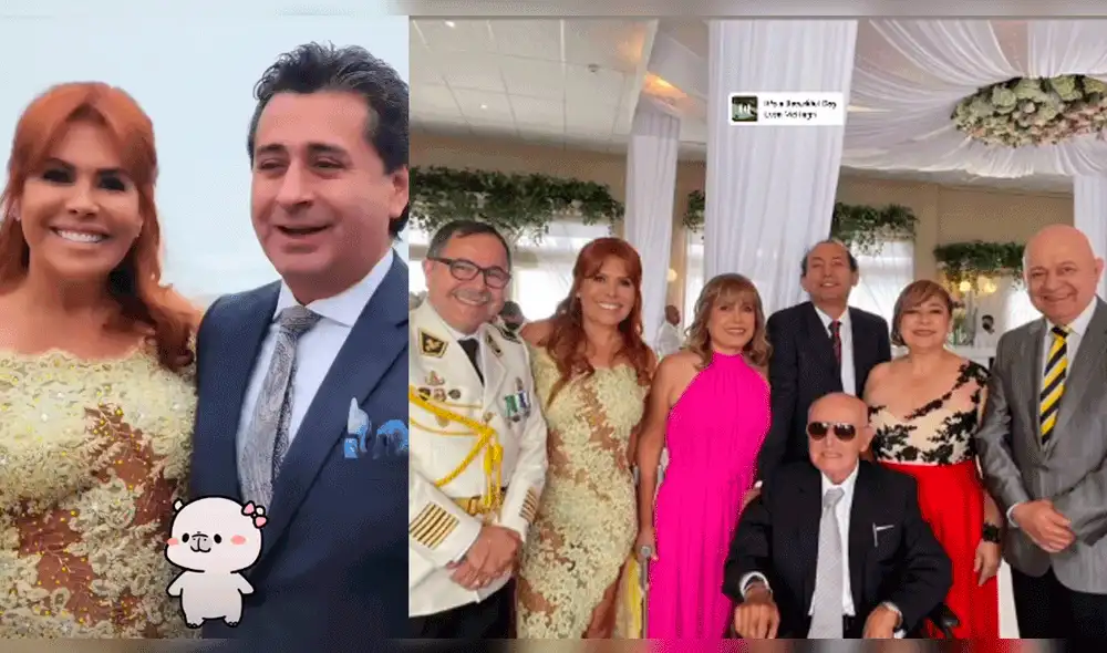 Magaly Medina asistió a la boda de su sobrina y se reencontró con todos sus hermanos. Foto: composición Magaly Medina/Instagram Magaly Medina asistió a la boda de su sobrina y se reencontró con todos sus hermanos. Foto: composición Magaly Medina/Instagram