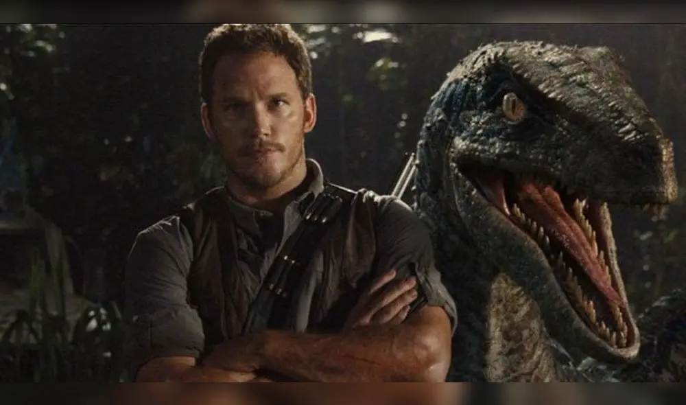 Chris Pratt interpretó por primera vez a Owen Grady, el experto de velociraptores, en el 2015. Foto: Universal Pictures