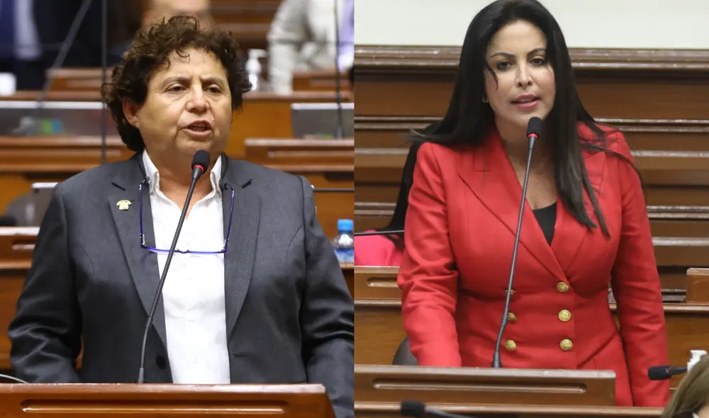 "Patricia Chirinos tuvo la oportunidad de rectificarse en el pleno. Sin embargo, continuó con su lamentable y vergonzoso discurso", recordó Susel Paredes. Foto: Composición/Congreso "Patricia Chirinos tuvo la oportunidad de rectificarse en el pleno. Sin embargo, continuó con su lamentable y vergonzoso discurso", recordó Susel Paredes. Foto: Composición/Congreso