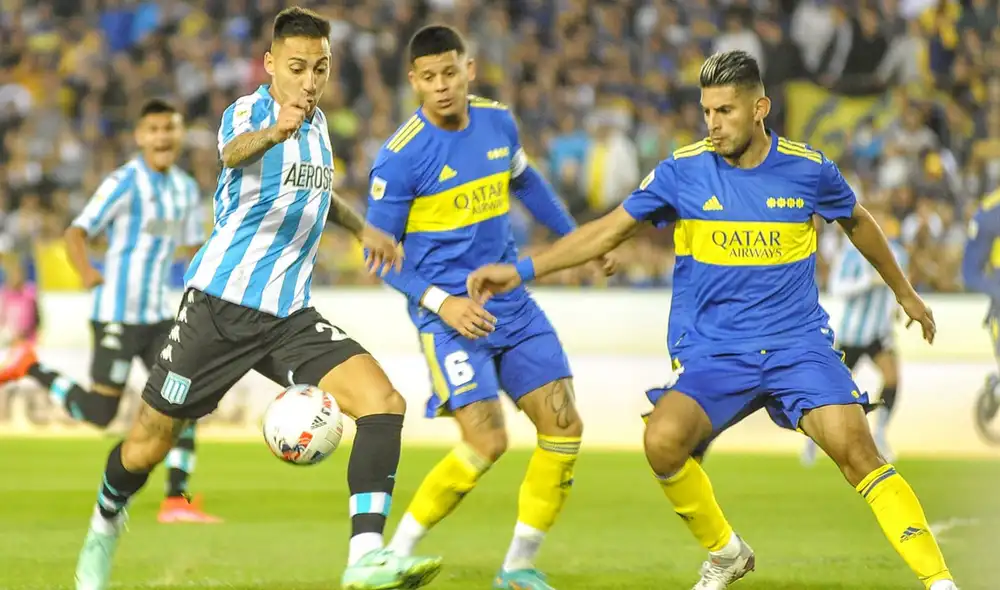 Boca Juniors ganó en la tanda de penales a Racing Club en el último enfrentamiento que sostuvieron. Foto: @LigaAFA Boca Juniors ganó en la tanda de penales a Racing Club en el último enfrentamiento que sostuvieron. Foto: @LigaAFA
