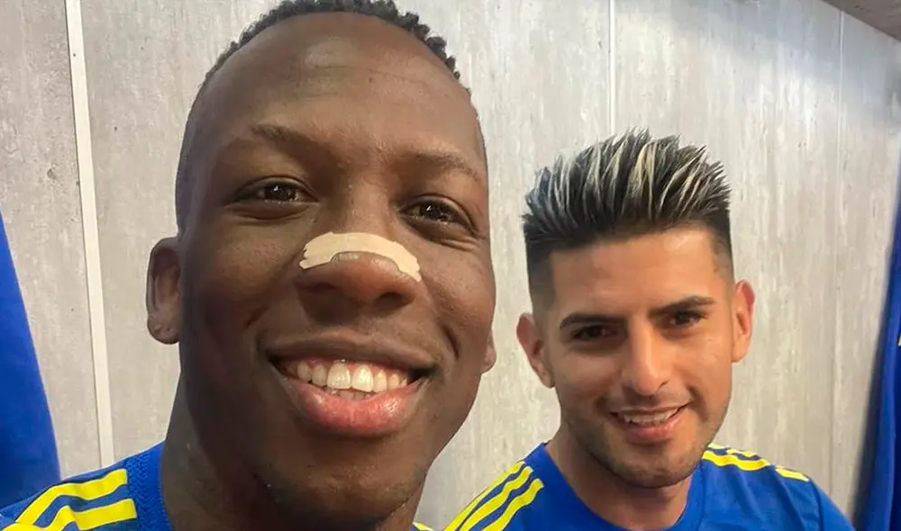 Luis Advíncula llegó a Boca Juniors en 2021, mientras que Carlos Zambrano fue fichado en 2020. Foto: Twitter