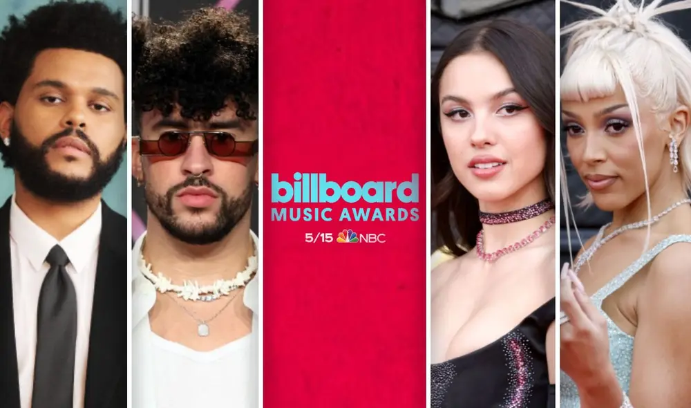 Conoce cómo votar por tu artista favorito y dónde ver GRATIS los Billboard Music Awards. Foto: composición LR/AFP/Billboard