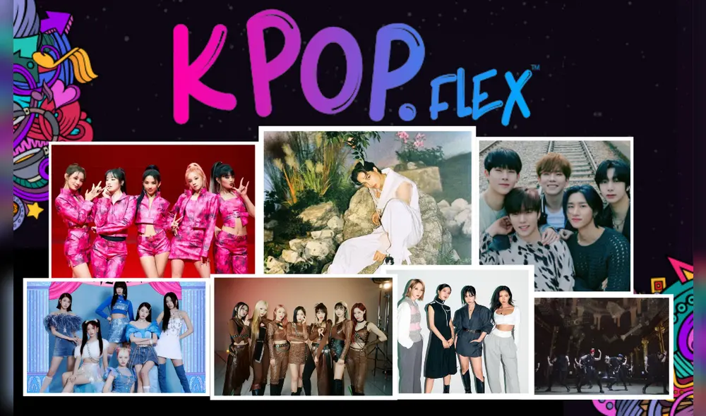 Evento de KPOP Flex 2022 juntará artistas de k-pop. ¿Cuándo verlos? Foto: composición Twitter
