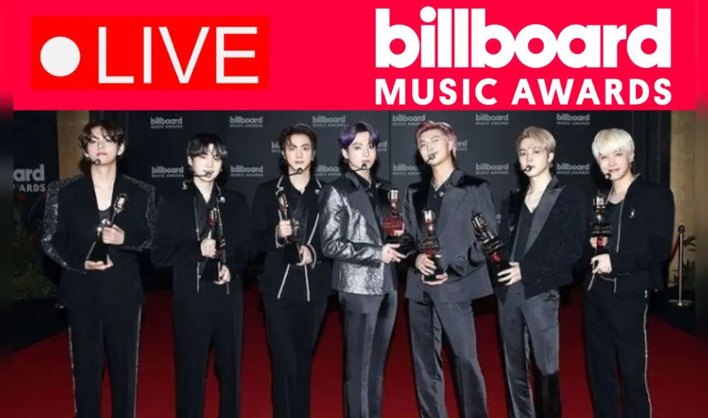 El grupo de BTS será seguida por ARMY en los premios Billboard Music Awards 2022. Video: TNT.