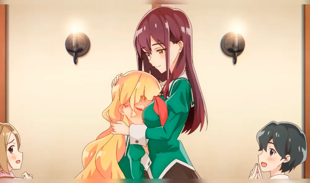 Hime y Mitsuki, las protagonistas de "Yuri is My Job!". Foto: Passione Hime y Mitsuki, las protagonistas de "Yuri is My Job!". Foto: Passione