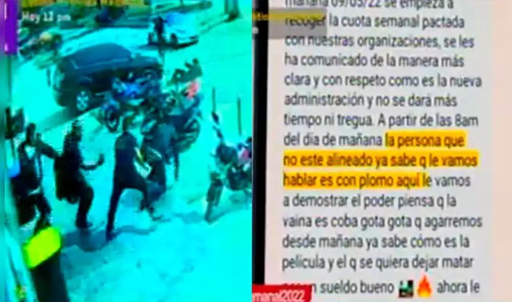 Ante las continúas amenazas de muerte si no liberan a los delincuentes capturados, Rojas ha decidido cerrar su negocio. Foto: Composición LR/ captura Latina.