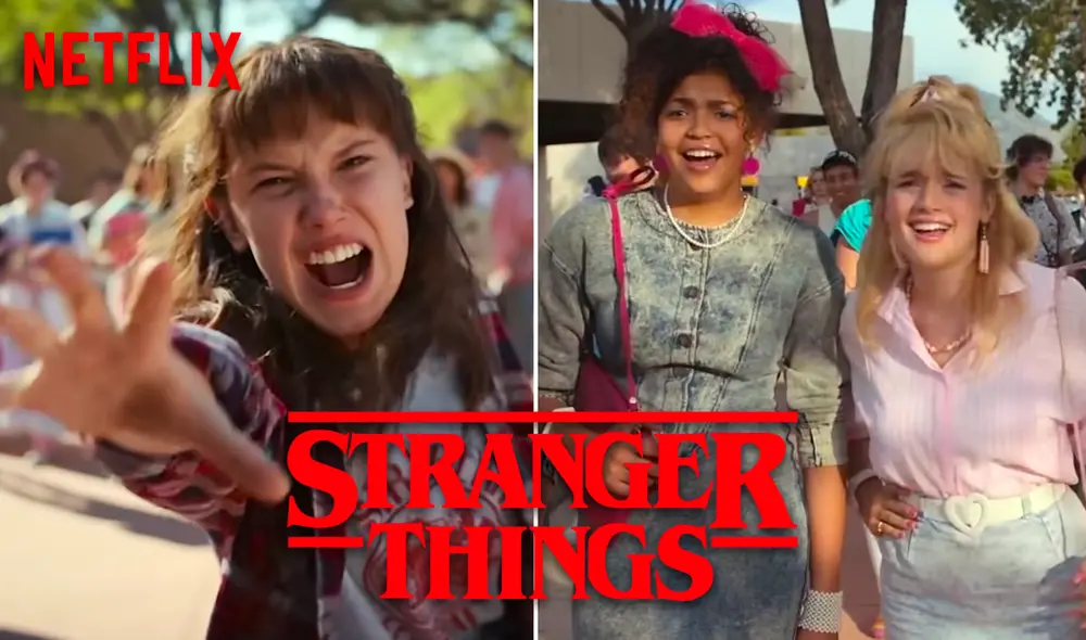 La temporada de "Stranger things" llegará a Netflix a finales de mayo. Foto: composición/YouTube/The tonight show starring Jimmy Fallon