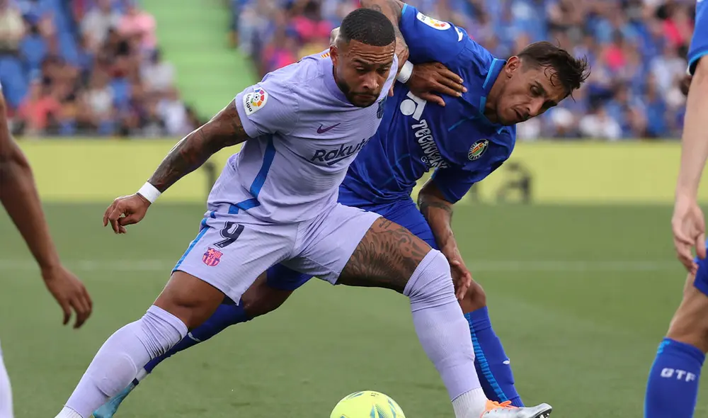 FC Barcelona vs. Getafe: ambas escuadras terminaron el partido sin goles en el marcador. Foto: EFE