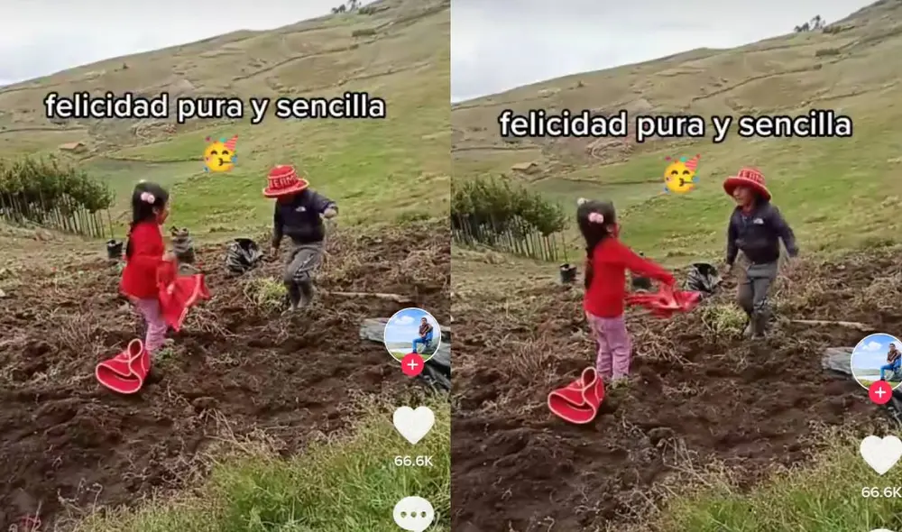 Miles de usuarios quedaron cautivados con el baile de los pequeños niños. Foto: composición/ captura de TikTok Miles de usuarios quedaron cautivados con el baile de los pequeños niños. Foto: composición/ captura de TikTok