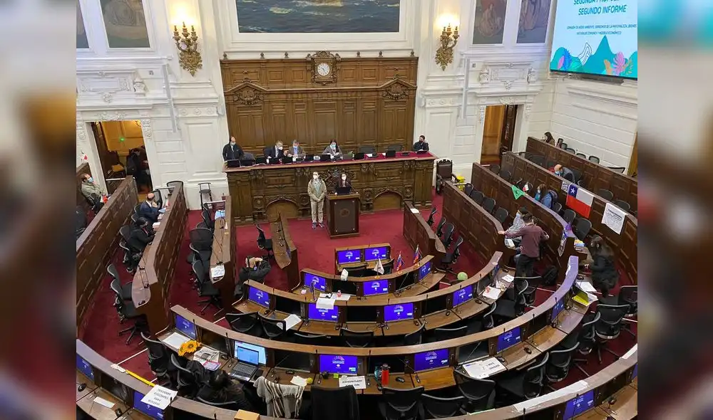 El borrador de la nueva Constitución de Chile posee 499 artículos. Foto: Chile Convención/Twitter