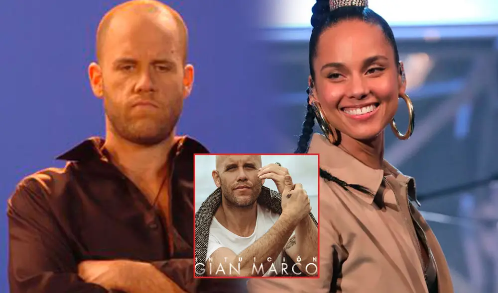 Alicia Keys habría plagiado tema de Gian Marco. Foto: composición/Gian Marco/Instagram Alicia Keys
