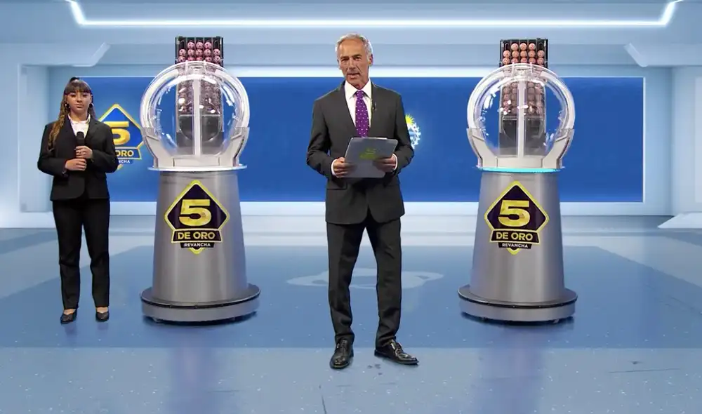 Resultados ganadores de 5 de oro de hoy,  15 de mayo de 2022 de la Banca. Foto: captura.