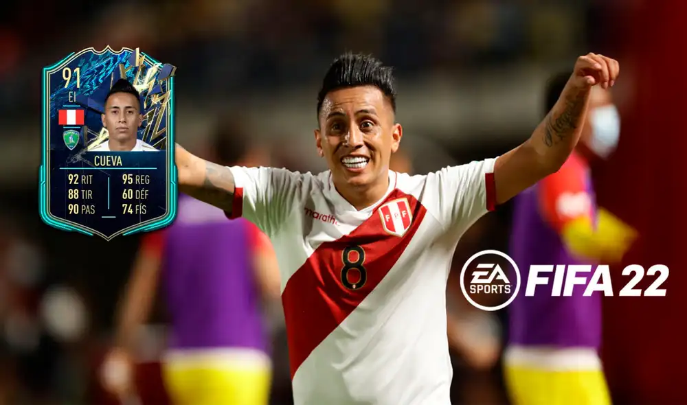 Christian Cueva obtiene una gran calificación en el FIFA 22. Foto: composición GLR/EFE Christian Cueva obtiene una gran calificación en el FIFA 22. Foto: composición GLR/EFE