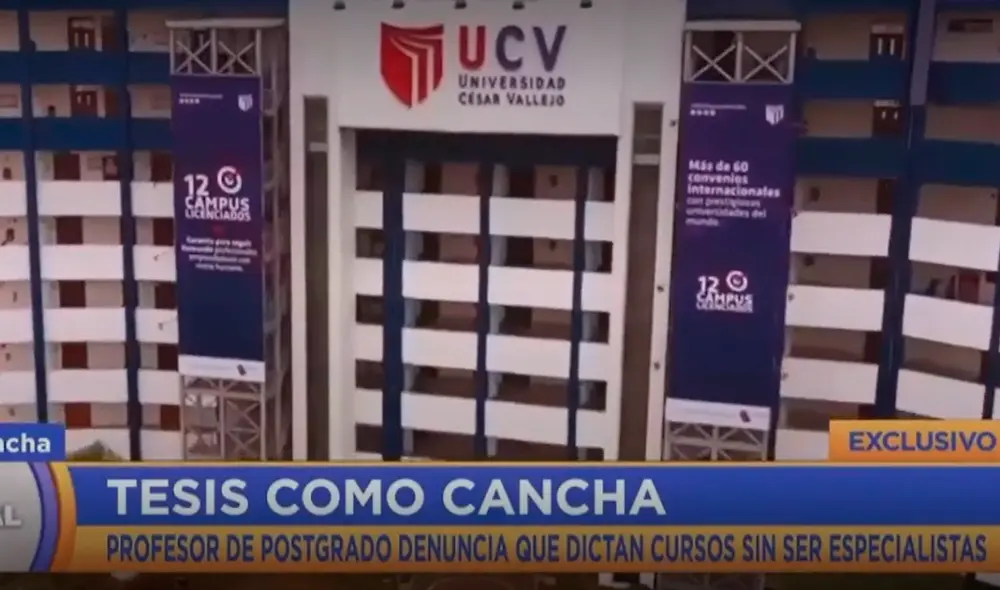 La Universidad César Vallejo registra 80.000 tesis, cuatro veces más que San Marcos. Video: Latina