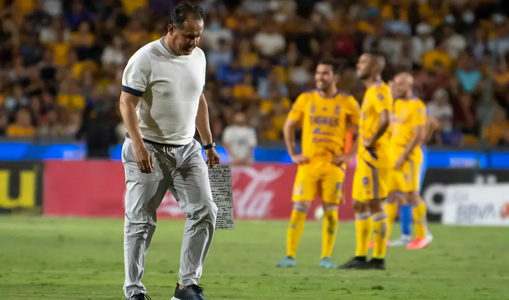 Tigres eliminó al Cruz Azul de Juan Reynoso de los playoffs de la liga mexicana. Foto: EFE