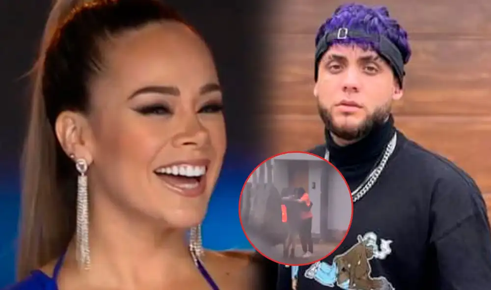 Jossmery Toledo pasa el fin de semana con Adso Alejandro. Foto: composición/captura de América TV y Willax