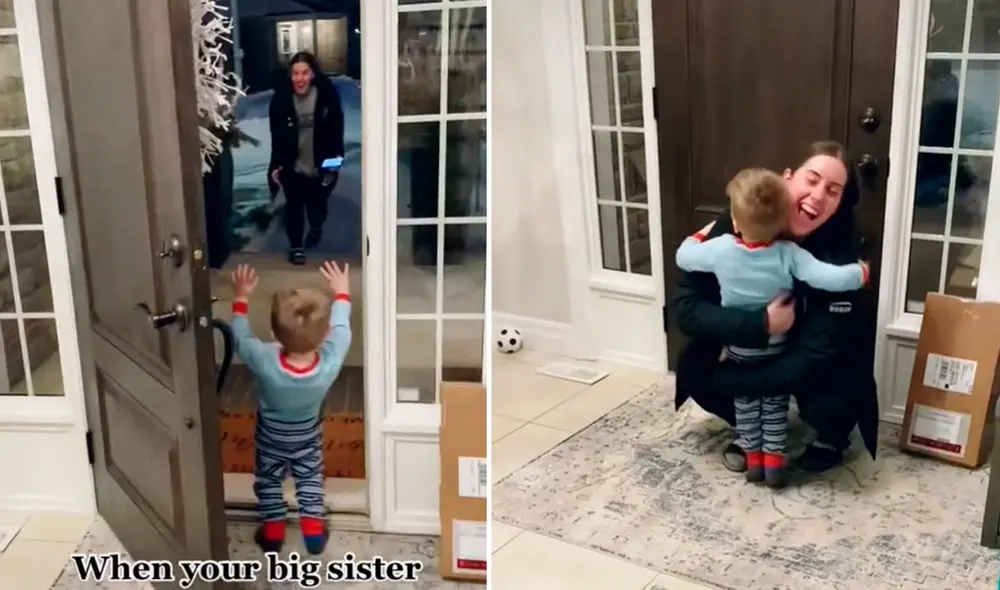 Miles de usuarios han quedado conmovidos con esta tierna escena. Foto: captura de TikTok