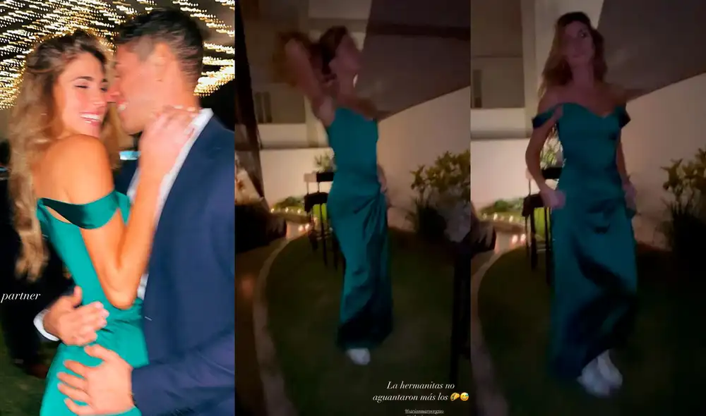 Alessia Rovegno se divierte en evento de gala. Foto: captura/Instagram Alessia Rovegno se divierte en evento de gala. Foto: captura/Instagram