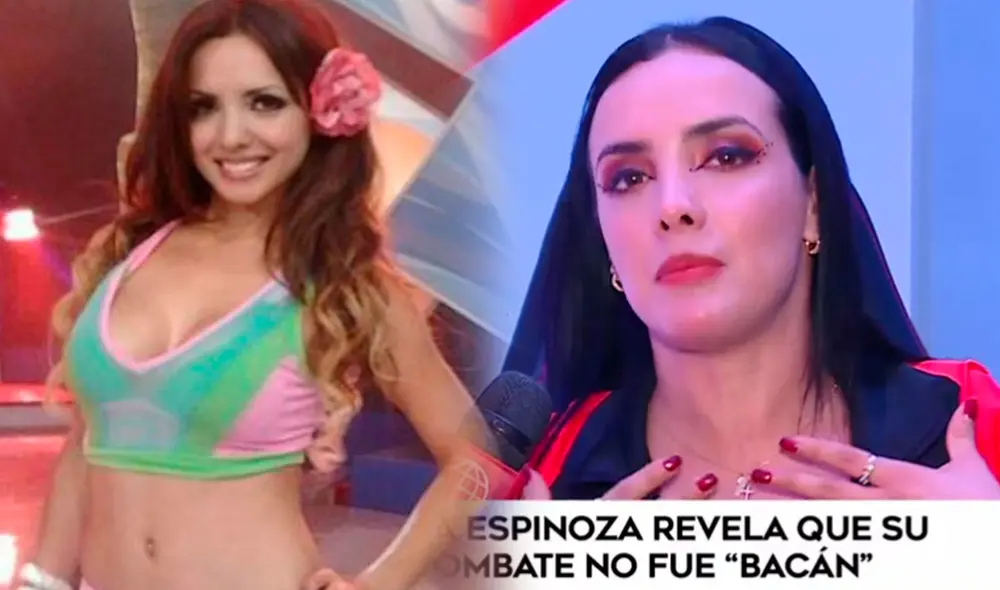 Rosángela Espinoza recibió burlas por su falta de experiencia en competencias. Foto: captura/América TV y ATV Rosángela Espinoza recibió burlas por su falta de experiencia en competencias. Foto: captura/América TV y ATV