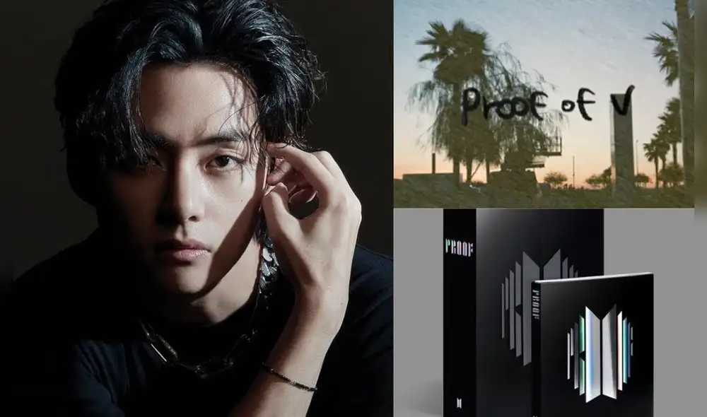 Taehyung es el primero en aparecer en Proof of Inspiration de BTS. Foto composición: VOGUE/Twitter.