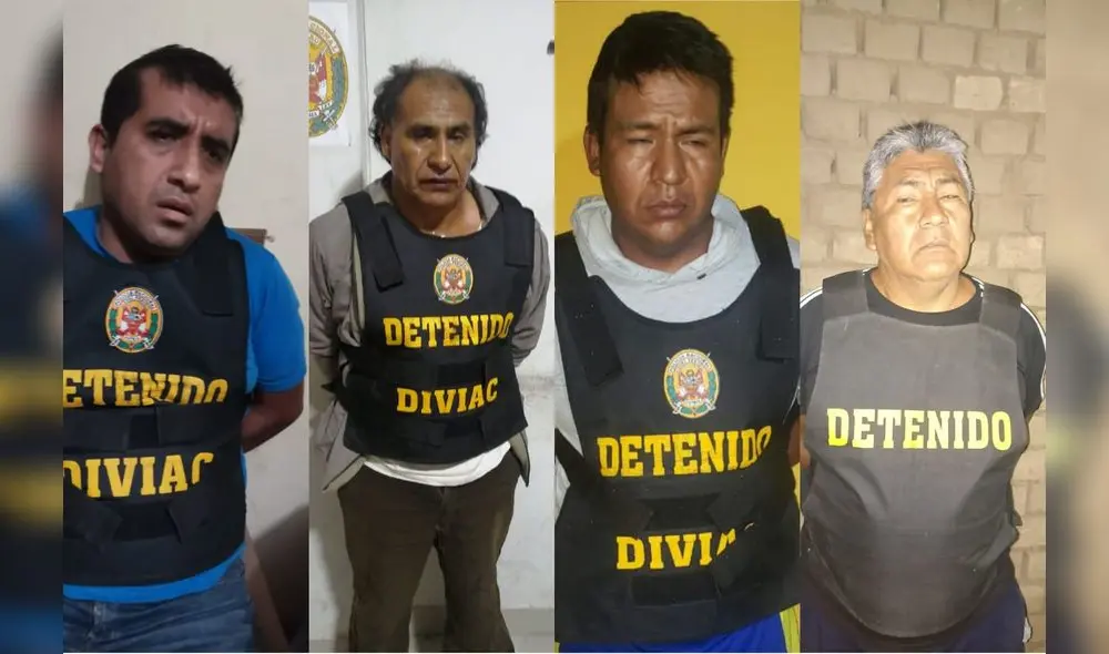 El cabecilla de la organización criminal es Luis Octavio Altuna Vallejos, quien fue sentenciado en el 2016 a 15 años. Foto: PNP