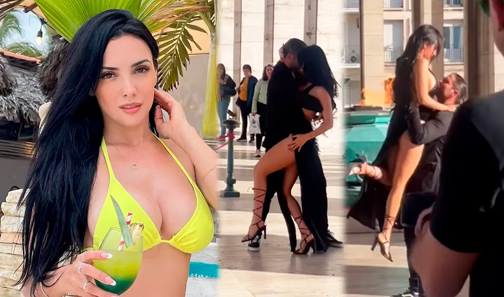 Rosángela Espinoza y Lucas Piro se reencontraron. Foto: Instagram / capturas Instagram Rosángela Espinoza y Lucas Piro se reencontraron. Foto: Instagram / capturas Instagram