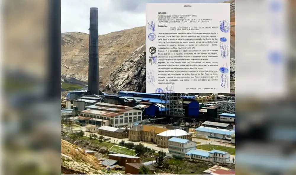 Comunidades envian memorial gobierno de Pedro Castillo