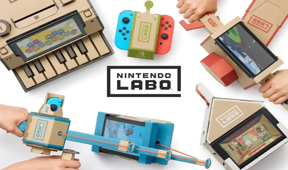 Nintendo Labo solo es compatible con la consola Nintendo Switch. Foto: Nintendo Nintendo Labo solo es compatible con la consola Nintendo Switch. Foto: Nintendo
