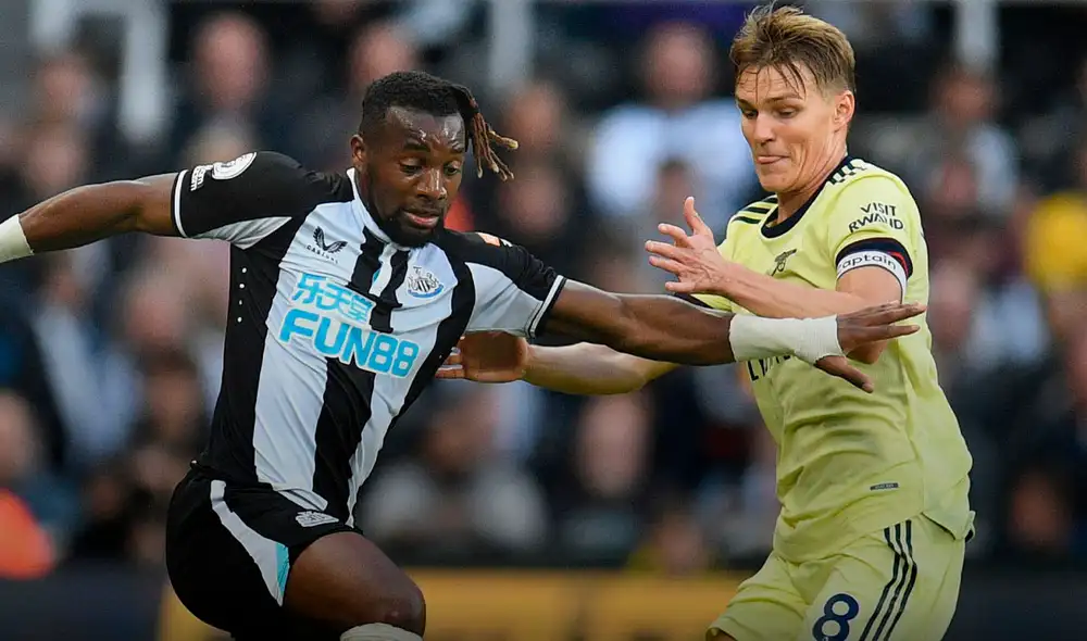 Newcastle vs. Arsenal: ambas escuadras se fueron al descanso con el marcador sin goles. Foto: Arsenal