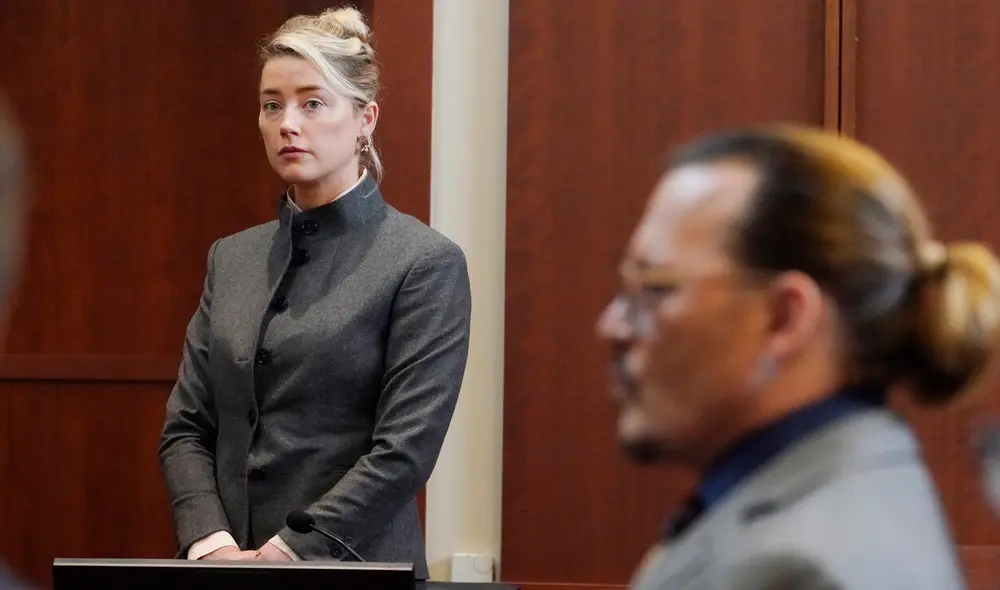 Amber Heard continúa testificando frente al juzgado sobre las peleas que tenía con su expareja Johnny Depp. Foto: EFE