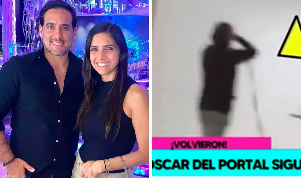 Óscar del Portal protagonizó un ampay con Fiorella Méndez. Foto: Instagram/Willax TV Óscar del Portal protagonizó un ampay con Fiorella Méndez. Foto: Instagram/Willax TV