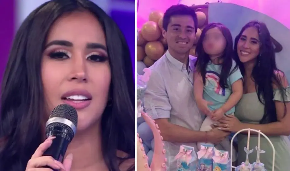 Melissa Paredes desea organizar la fiesta de su hija. Foto: captura América TV / Instagram