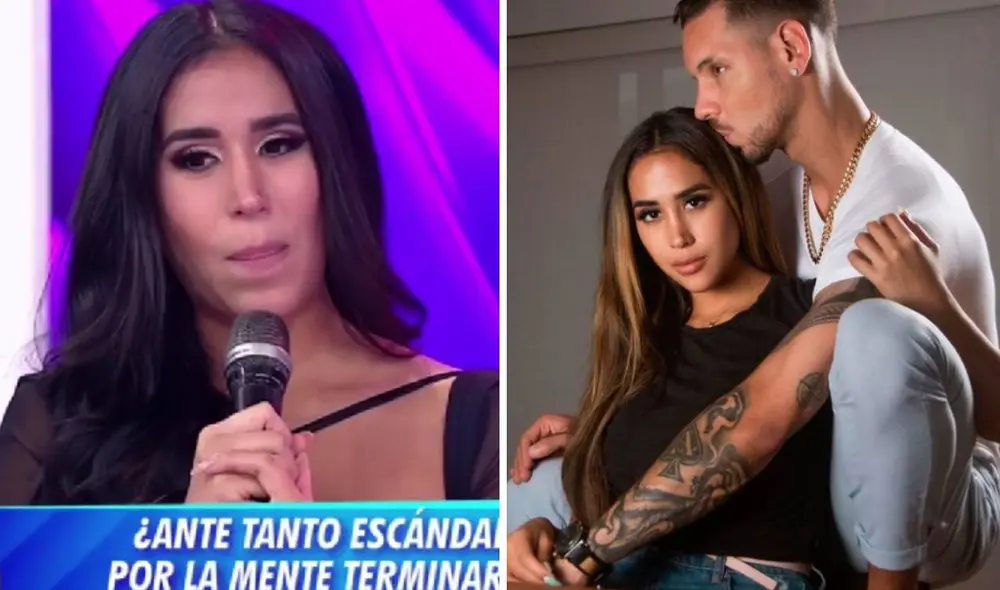 Melissa Paredes explicó porqué estuvo cerca de separarse de Anthony Aranda. Foto: captura América TV / Instagram