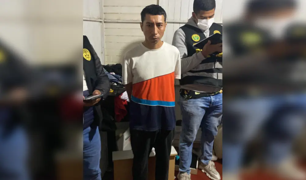El delincuente fue identificado como Jorge Luis Puquio Gómez. Foto: PNP El delincuente fue identificado como Jorge Luis Puquio Gómez. Foto: PNP