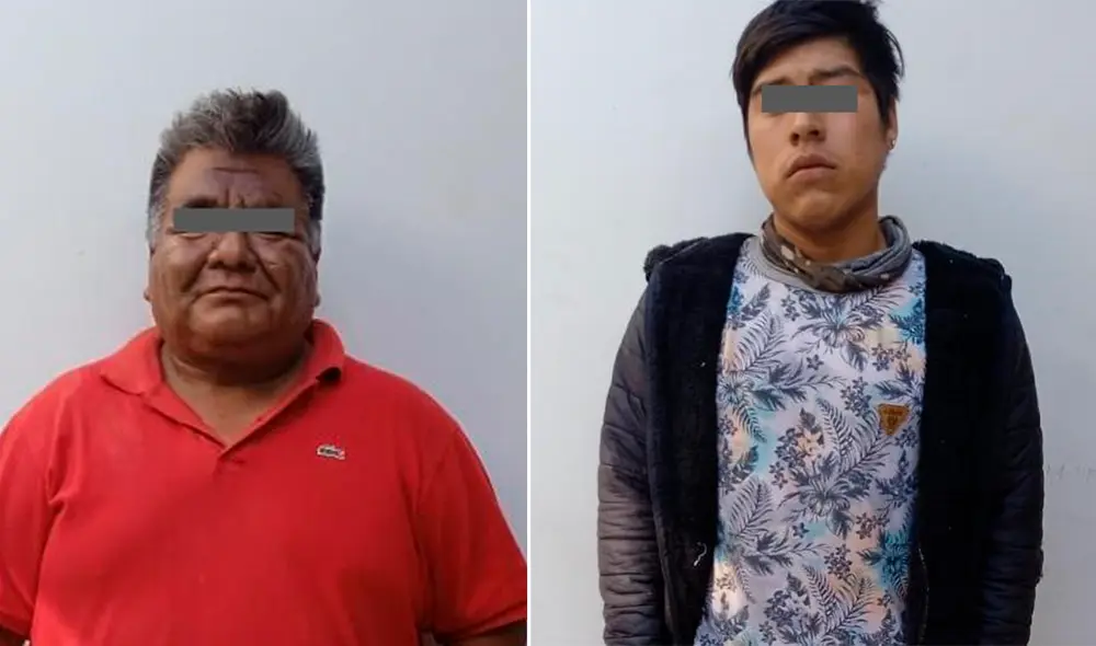 Los detenidos afrontarían cargos por receptación. Foto: PNP Los detenidos afrontarían cargos por receptación. Foto: PNP