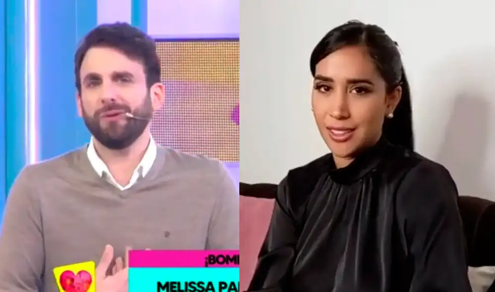 Rodrigo González arremete contra Melissa Paredes. Foto: composición Willax TV/Trome Rodrigo González arremete contra Melissa Paredes. Foto: composición Willax TV/Trome