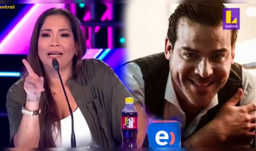 Katia Palma hizo broma sobre el cabello de Adolfo Aguilar en "Yo soy". Foto: composición LR/captura Latina Katia Palma hizo broma sobre el cabello de Adolfo Aguilar en "Yo soy". Foto: composición LR/captura Latina