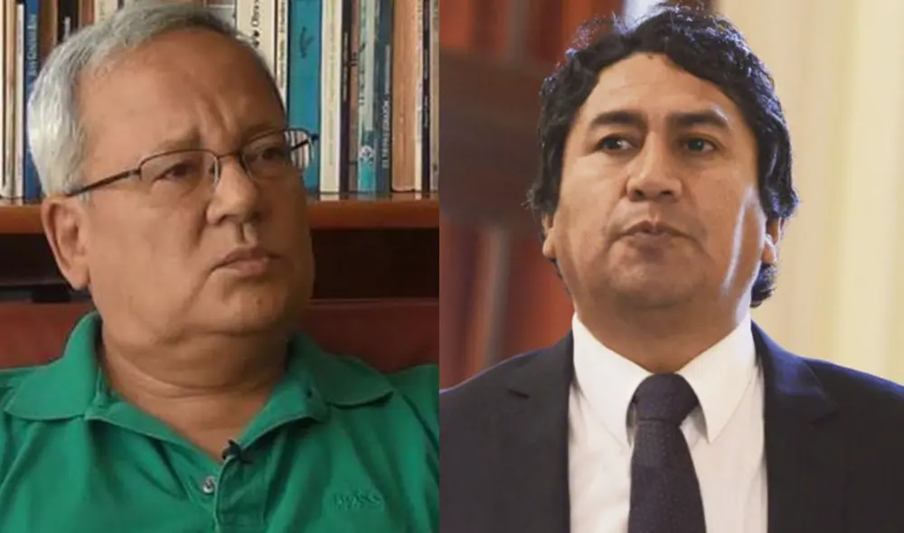 César Hildebrandt señaló que Vladimir Cerrón le haría "un gran favor" a Pedro Castillo si "guardara silencio de sus propósitos". Foto: composición/La República
