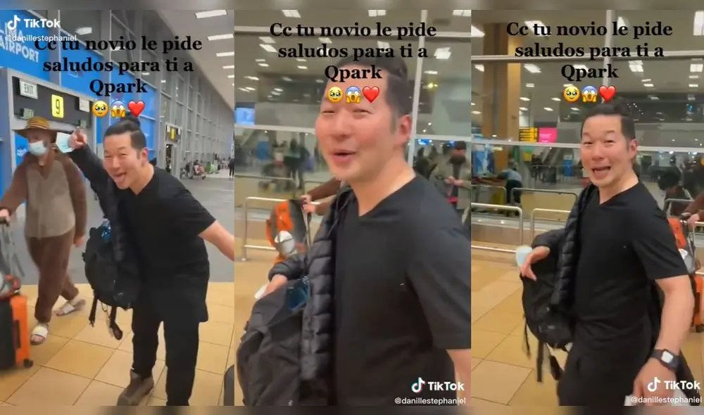 El youtuber envió un divertido saludo a su seguidora. Foto: composición/ @danillestephaniel/TikTok