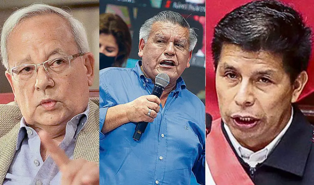 "‘Los que quieren salir adelante no hablan, hacen’. Claro, como Acuña que no habla, efectivamente, balbucea”, dijo el periodista. Foto: composición LR