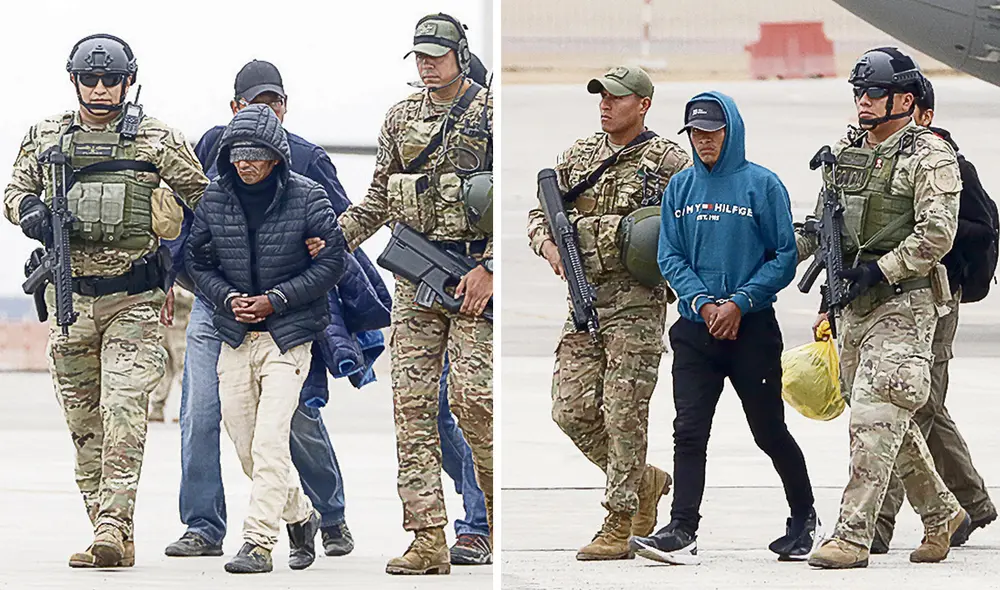 El dato. El terrorista Hugo Campos Córdova (izquierda) y el narcotraficante Rafael Ichpas Muñoz, detenidos juntos cuando preparaban acciones armadas. Prueba de la sociedad narcoterrorista. Foto: composición La República El dato. El terrorista Hugo Campos Córdova (izquierda) y el narcotraficante Rafael Ichpas Muñoz, detenidos juntos cuando preparaban acciones armadas. Prueba de la sociedad narcoterrorista. Foto: composición La República